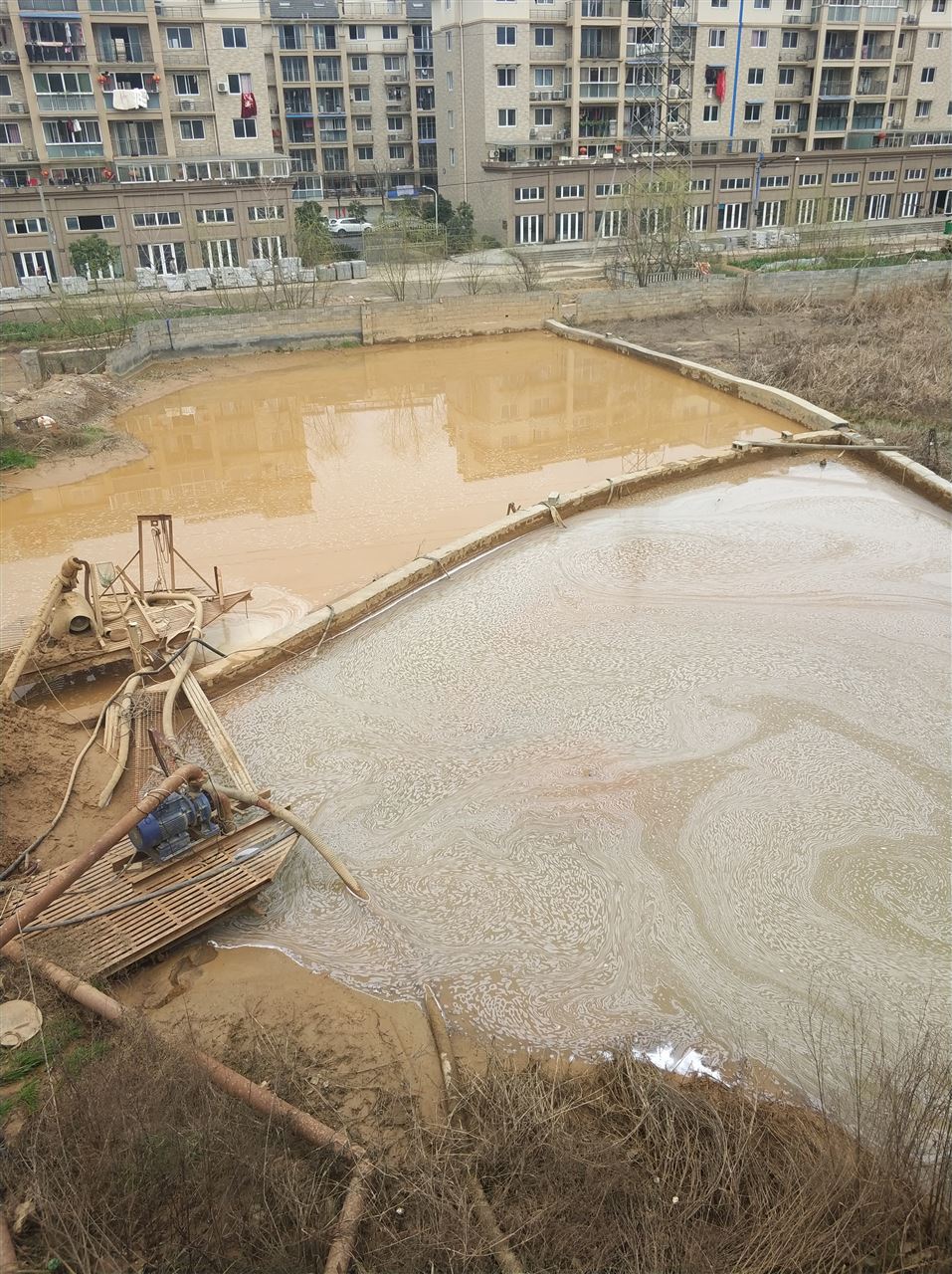 秦州沉淀池淤泥清理-厂区废水池淤泥清淤